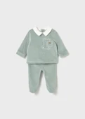 Mayoral Newborn Erkek Bebek Kadife Takım thumbnail 1