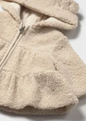 Mayoral Newborn Kız Bebek Peluş Hırka - 3