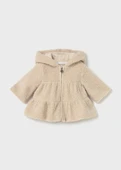 Mayoral Newborn Kız Bebek Peluş Hırka - 1