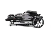 Yoyko Quantum Grey-Silver Kabin Tipi Bebek Arabası thumbnail 4