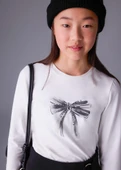 Mayoral Kız Çocuk Baskılı Sweatshirt - 5
