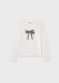 Mayoral Kız Çocuk Baskılı Sweatshirt - 2