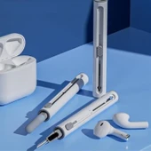 BUFFER®  Çok Amaçlı Yumuşak Fırçalı Kablosuz Kulaklıklar İçin Kulaklık Temizleme Kiti - 7