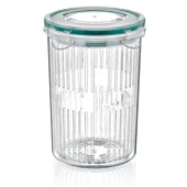 BUFFER® Zeytin Turşu Sebze Yıkama Kutusu Klipsli Kapaklı Saklama Kabı - 6