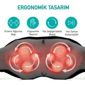 Ovmalı Ve Isıtmalı Boyun Masaj Aleti Boyun Ve Sırt Masaj Aleti Araba Ofis Ev Kullanımı Masaj Aleti Bel Ayak Kol Masaj Aleti Tüm Vücut Masaj Aleti thumbnail 4