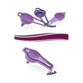 BUFFER® Pratik Yumurta Süzgeci Mini Süzgeç Huni Seti Hepsi Bir Arada - 5