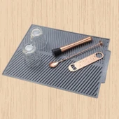 BUFFER® Büyük Bulaşık Kurutma Matı,Silikon Bulaşık Kurutma Matı Çok Amaçlı Tezgah Üstü Mat - 1