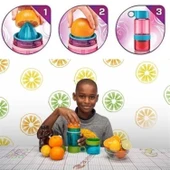 BUFFER® Narenciye Limon Sıkmalı Pratik Detoks Toksin Atıcı Su Matarası Spor Şişesi - 5