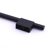 Boyut Siyah Metal Kulp 288 mm Mutfak Dolabı Kulpları Dolap Kapak Kulbu Uzun Çekmece Mobilya Kulbu thumbnail 4