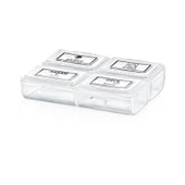 BUFFER® 4 Öğün Günlük Hap İlaç Saklama Taşıma Kutusu İlaç Hatırlatıcı - 6