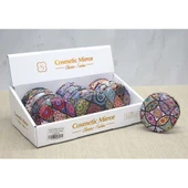 Taşlı Yuvarlak El Aynası Kalın - 2