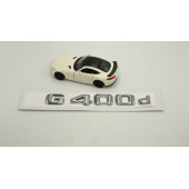 G400d Bagaj Krom Metal 3M 3D Yazı Logo - 2
