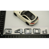 G400d Bagaj Krom Metal 3M 3D Yazı Logo - 6