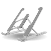 BUFFER® Ayarlanabilir Plastik Dizüstü Destek Tabanı Katlanabilir Taşınabilir Laptop Sehpası Yükselti - 2