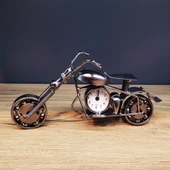 Masaüstü Dekoratif Metal Motor Saat thumbnail 1