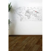 BUFFER® Yazılabilir Dünya Haritası Manyetik Duvar Stickerı 110 x 56 cm - 4