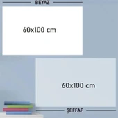 BUFFER® Ders Çalışma Yazı Tahtası Manyetik Duvar Stickerı 100x60 cm - 1