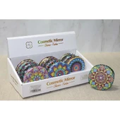 Taşlı El Aynası Yuvarlak İnce - 1