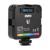 Ayex RGB LED Ambiyans Işık 45 LED, 2000mAh Şarjlı, Type-C, W-S6 - 3