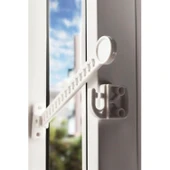 BUFFER® Bebek Çocuk Evcil Hayvan Güvenlik Ayarlanabilir Koruyucu Pencere Havalandırma Kilidi - 7