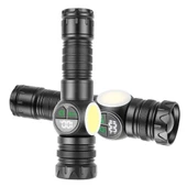 Zoomlu 30W Powerbank Mıknatıslı Avcı Kamp Tamirci Feneri - 2