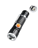 P50 LED ŞARJLI MIKNATISLI USB EL FENERİ - 1