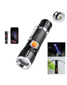 P50 LED ŞARJLI MIKNATISLI USB EL FENERİ - 2