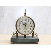 Altı Mermer Masa Üstü Saat - 1