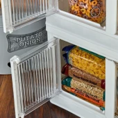 BUFFER® Tek Katlı (1 Ünite) Üst Üste Eklenebilir Demonte Mutfak ve Banyo Düzenleyici Raf-Beyaz - 6