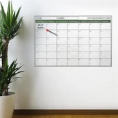 BUFFER® Manyetik Yapışkanlı Bir Aylık Program Planlayıcı Takvim 85x56 cm - 1