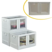 BUFFER® Tek Katlı (1 Ünite) Üst Üste Eklenebilir Demonte Mutfak ve Banyo Düzenleyici Raf-Beyaz - 1