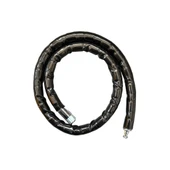 Motorsiklet Kilidi Anahtarlı Körüklü Siyah ( Boy : 120cm-çap : 22mm ) - 2