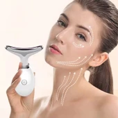 BUFFER® 7 Farklı Işık Modlu Titreşimli Boyun Ve Yüz Ems Güzellik Cihazı - 3