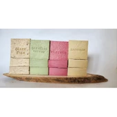 Doğal Üretim Sabunu Karışık (Çörekotu-Çay Ağacı-Yılan Otu-Sarımsak) 12'li Set - 1