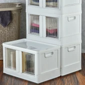 BUFFER® Tek Katlı (1 Ünite) Üst Üste Eklenebilir Demonte Mutfak ve Banyo Düzenleyici Raf-Beyaz - 4