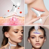 BUFFER® 7 Farklı Işık Modlu Titreşimli Boyun Ve Yüz Ems Güzellik Cihazı - 4