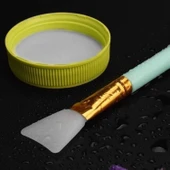 BUFFER® 2li Silikon Temizlemesi Kolay Kullanılabilen Yüz Cilt Bakımı Maske Ve Krem Spatulası - 2