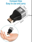 Anunnaki 8K Uhd Mini HDMI to HDMI Çevirici Dönüştürücü Converter thumbnail 3