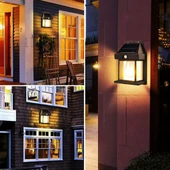 Güneş Enerjili Duvar Lambası, Hareket Sensörlü S-50 - 1