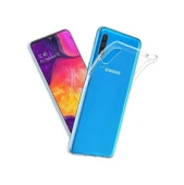 Samsung A20S Seffaf Slikon Kilif - 02 Mm Seffaf Telefon Kilifi 531245171 Standart - 1