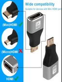 Anunnaki 8K Uhd Mini HDMI to HDMI Çevirici Dönüştürücü Converter thumbnail 2