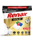 Renax Gold Bulaşık Makinesi Kapsülü Hepsi Bir Arada 420 Li Tablet thumbnail 2