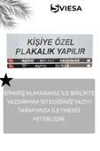 Kişiye Özel Yazılı 2 Adet Plakalık Araç Logo Kabartmalı Siyah Oto Plakalık - 2