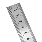 Rox 0199 Çift Taraflı Çelik Cetvel 300 mm thumbnail 2