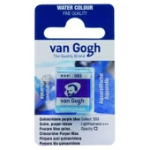 Supertrend Van Gogh 1/2 Tablet Sulu Boya 593 Quinacridone Purple Blue - 1