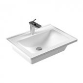 Serel Star 46x60 Cm Tezgah Etajerli Lavabo 3001TXS110H - 1
