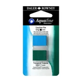 Supertrend Aquafine 1/2 Tablet Sulu Boya 2'li Set COERULEUM BLUE HUE / TRANSPARENT TURQUOISE - 1
