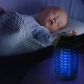 BUFFER® Tutma ve Asma Saplı Ledli Sinek Makinası 2W Sinek Öldürücü UV Mor Işıklı Aparat - 2