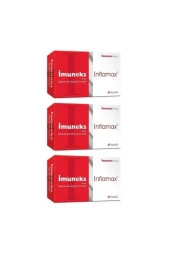 İmuneks Inflamax 60 Kapsül 3'Lü PAKET (SKT:11/2025) - 1