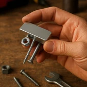 10 adet 40x20x5mm Neodyum Magnet Güçlü N35 Mıknatıs Köşeli Nikel Kaplama - 3